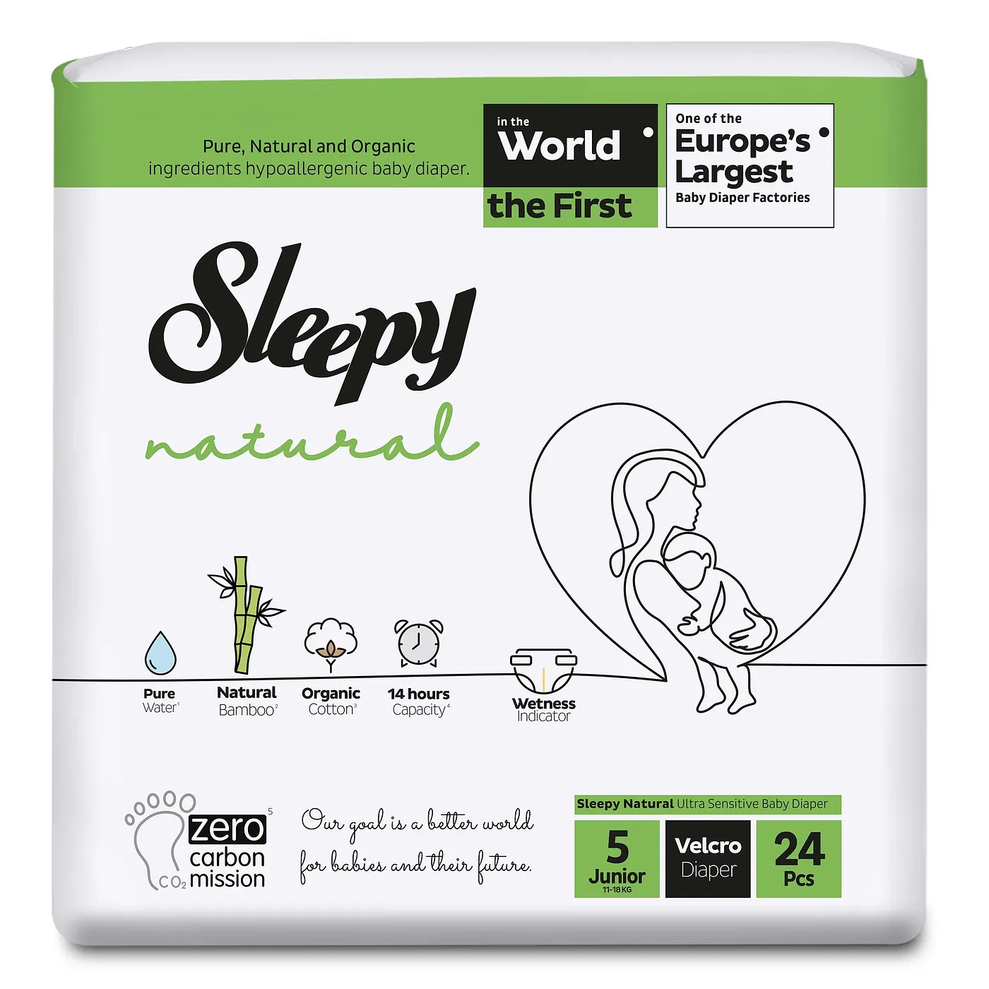 SLEEPY NATURAL JUMBO 5/24PCS