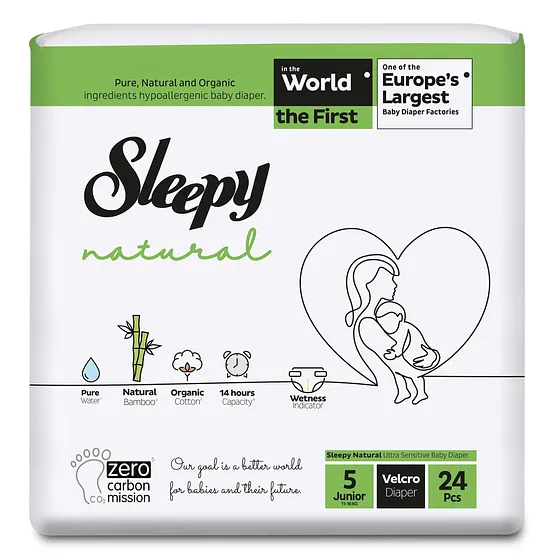 SLEEPY NATURAL JUMBO 5/24PCS
