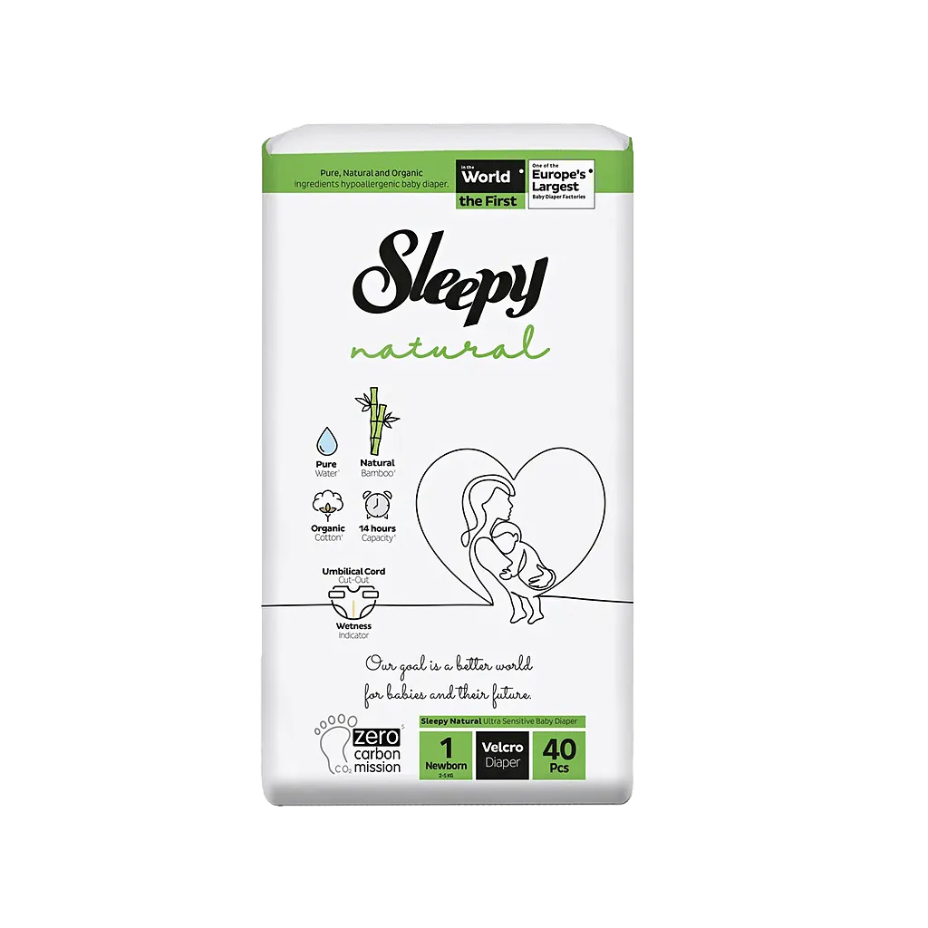 SLEEPY PANALES NEWBORN 1/40PCS