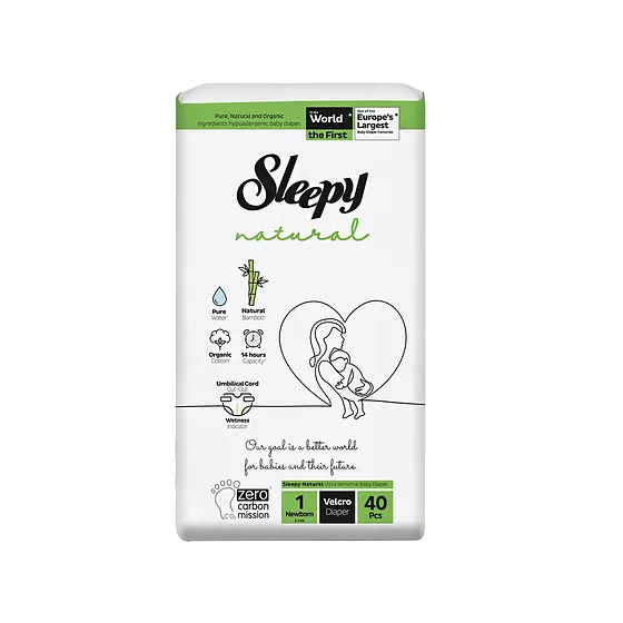 SLEEPY PANALES NEWBORN 1/40PCS