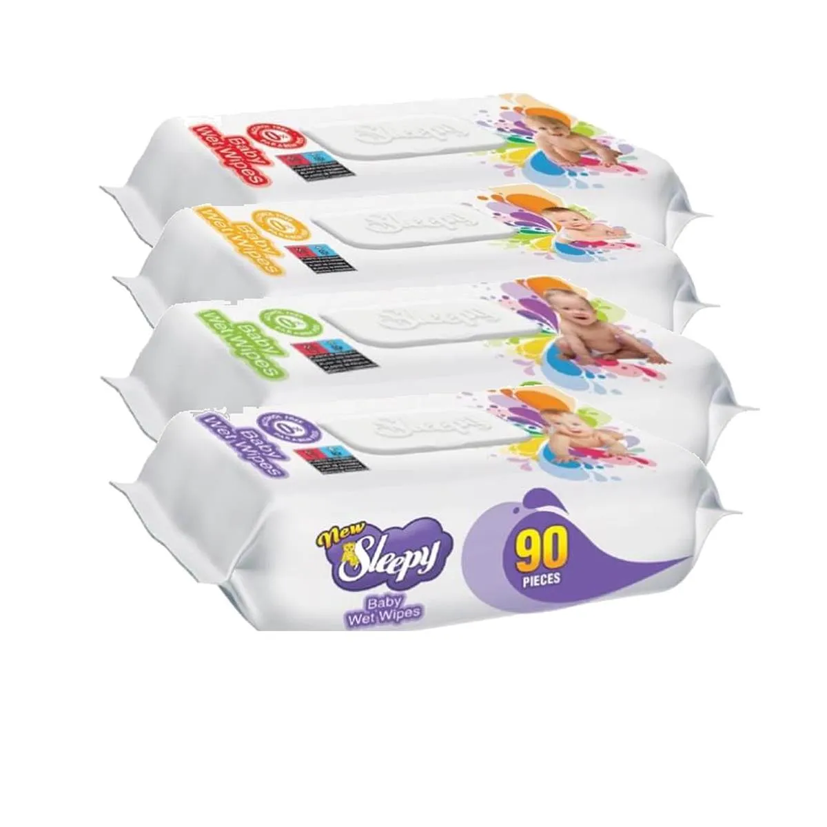 SLEEPY BABY WIPES 90PCS