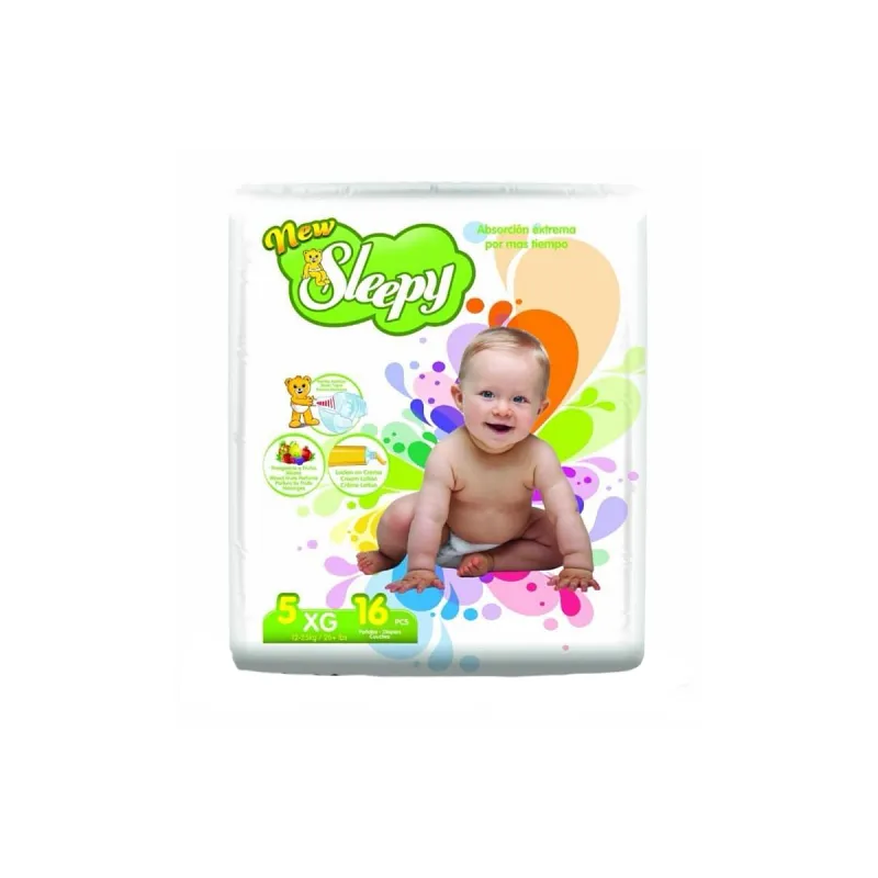 PANALES SLEEPY  5XG 16PCS