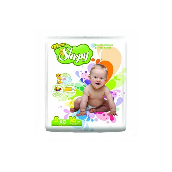 PANALES SLEEPY  5XG 16PCS