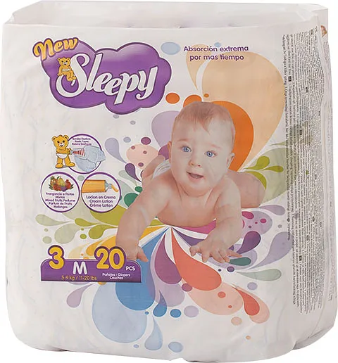 PANALES SLEEPY 3M 20 PCS
