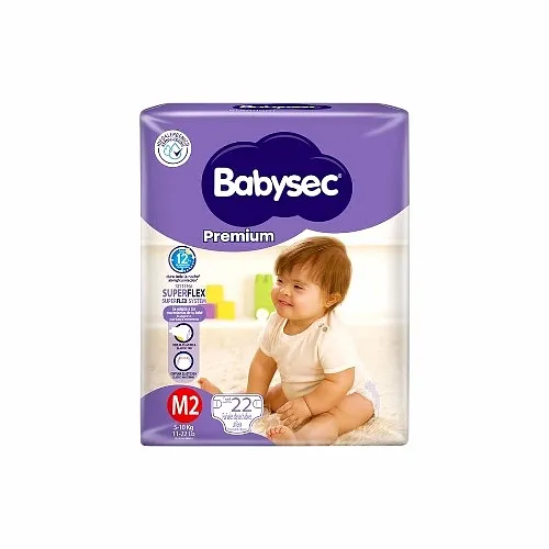 PANALES BABYSEC  M2 22PCS
