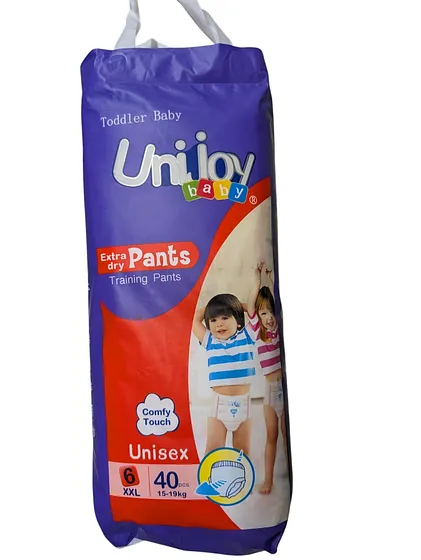 PANALES UNIJOY TRAINING PANTS 6XXL 40PCS