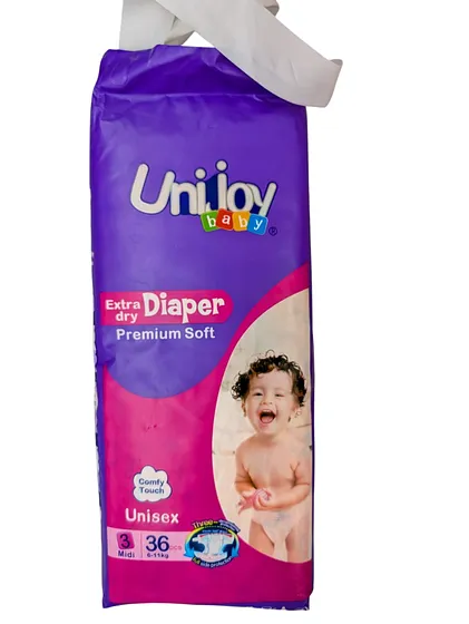 PANALES UNIJOY PAÑAL 3M 36PCS