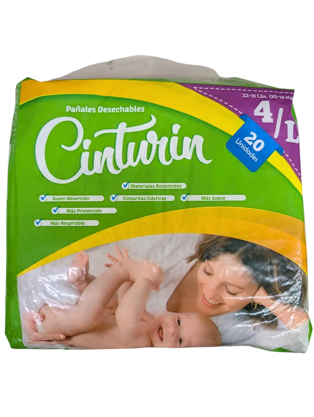 PANALES CINTURIN 4L 20PCS