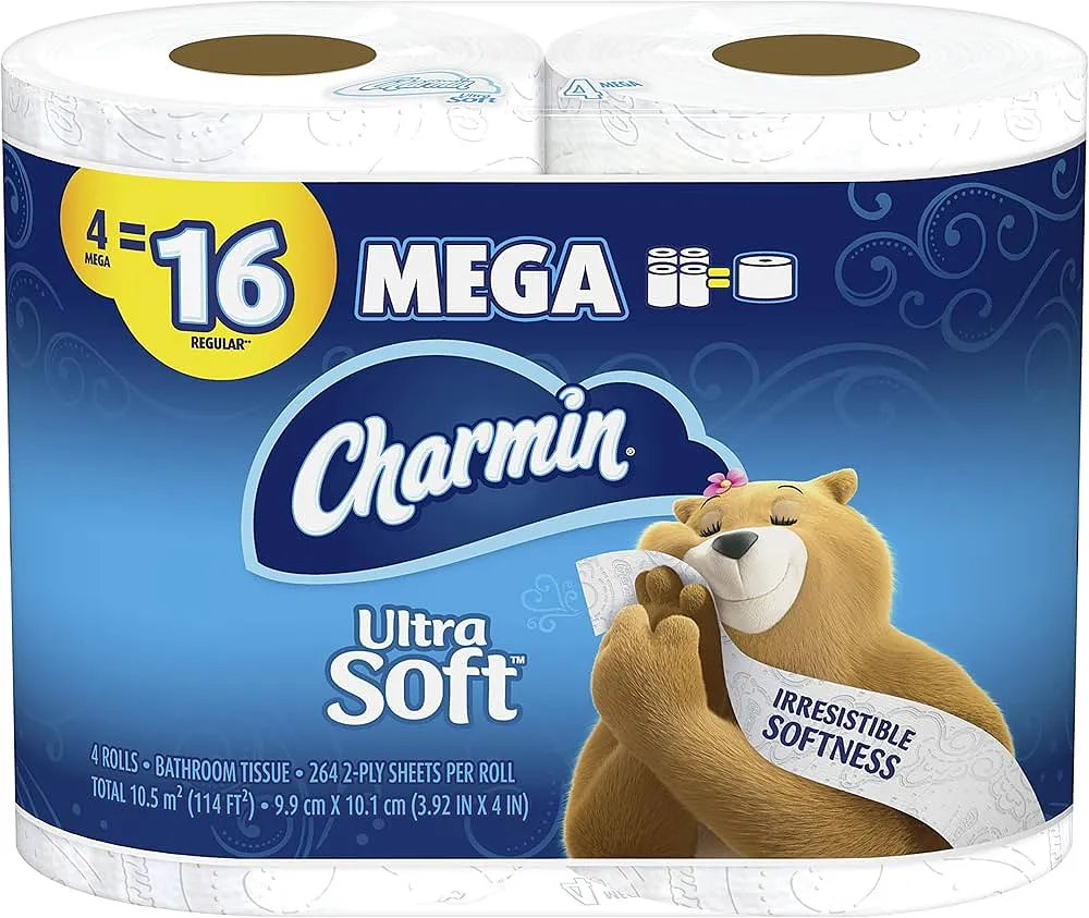 CHARMIN ULTRA SOFT MEGA 4/1