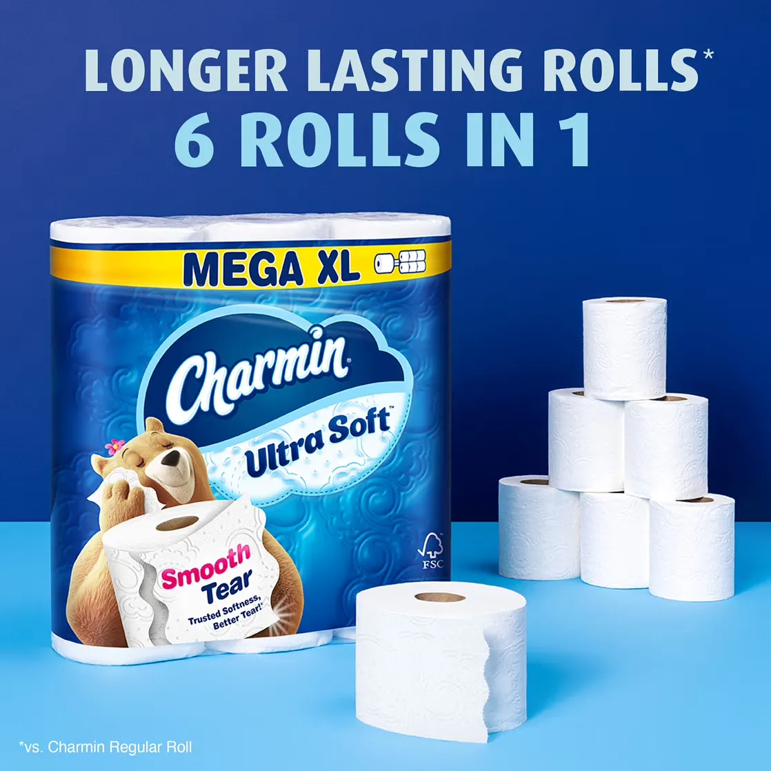 CHARMIN ULTRA SOFT MEGA 4/1