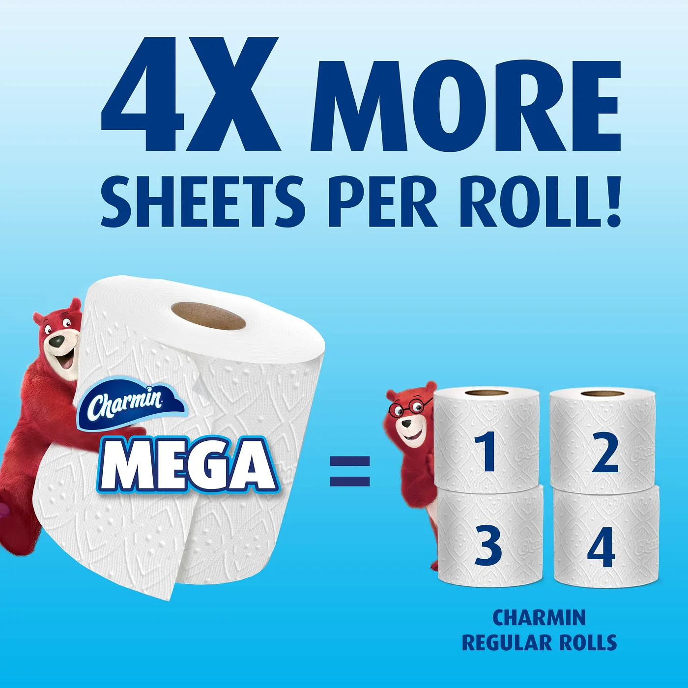 CHARMIN ULTRA STRONG MEGA 4/1