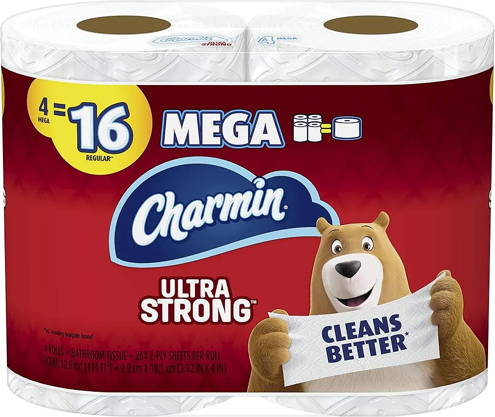 CHARMIN ULTRA STRONG MEGA 4/1