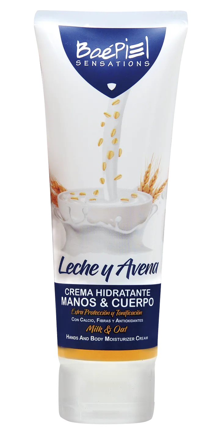 BOEPIEL SENSATIONS LECHE Y AVENA 8oz