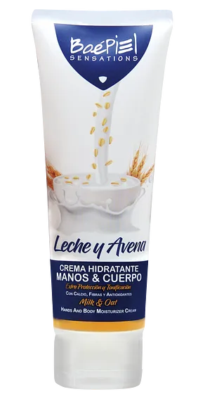 BOEPIEL SENSATIONS LECHE Y AVENA 8oz