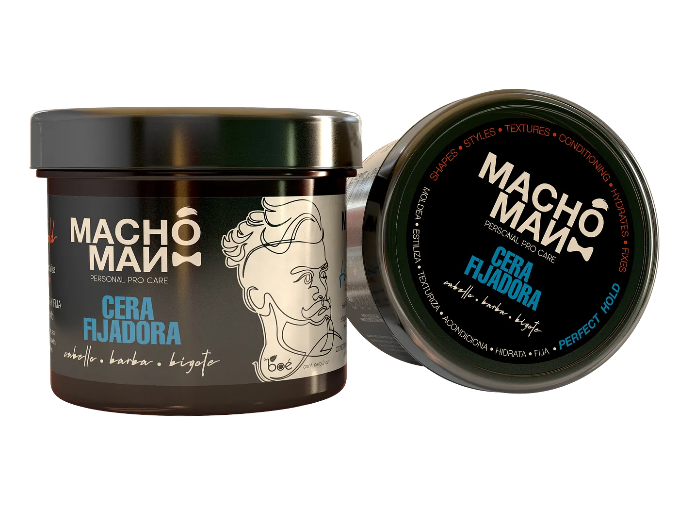 CERA FIJADORA MACHO MAN 2OZ