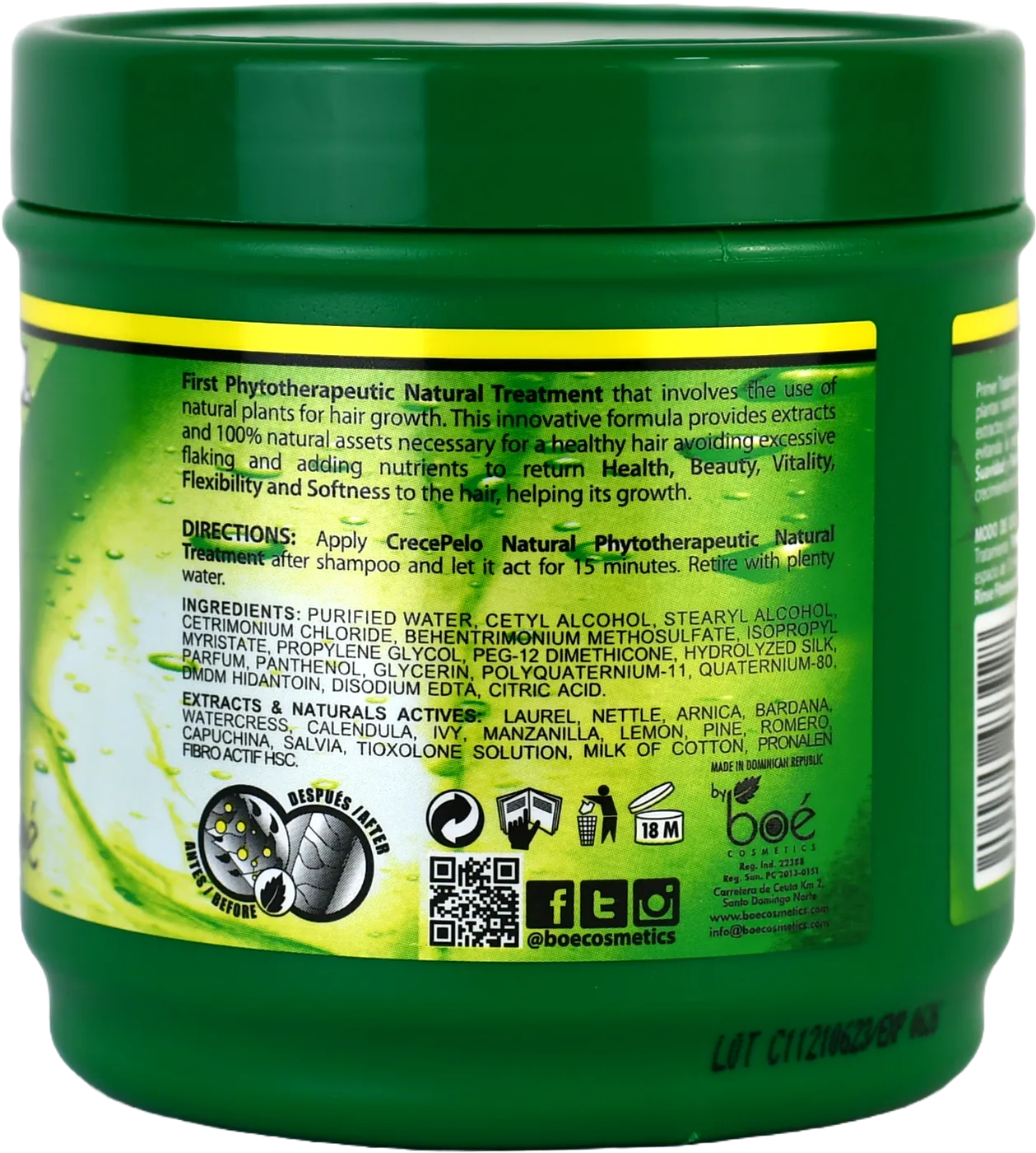 TRATAMIENTO CRECEPELO 16onz