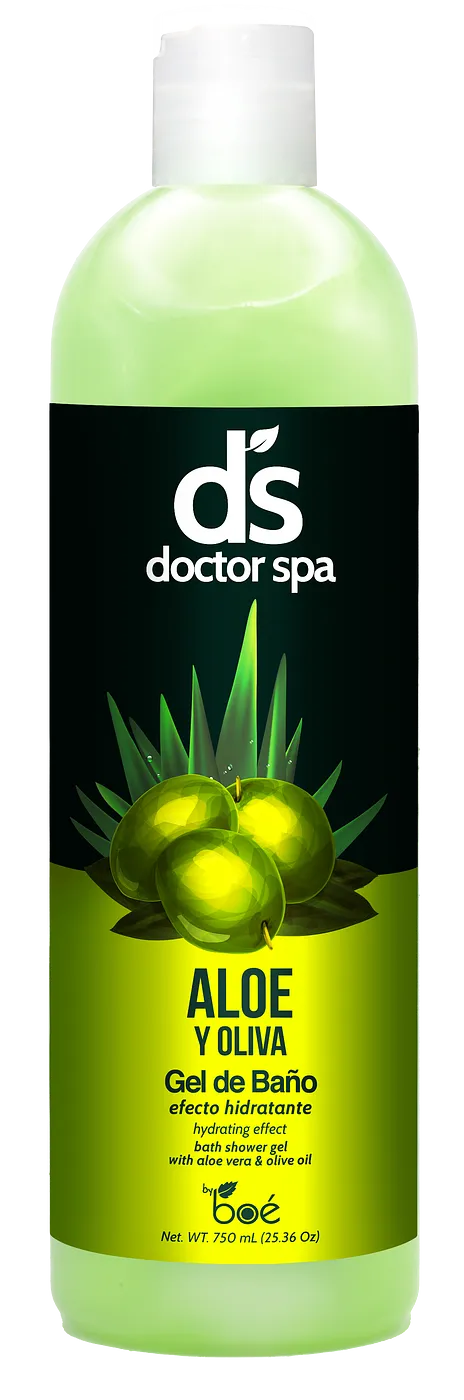 DOCTOR SPA GEL BANO ALOE OLIVA 25.36oz