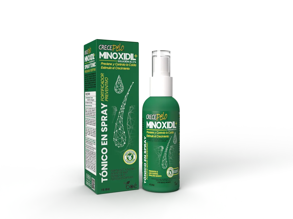 TONICO SPRAY CRECEPELO MINOXIDIL 4 OZ