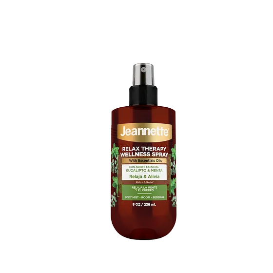 JEANNETTE RELAX SPRAY EUCALIPTO & MENTA 8 OZ