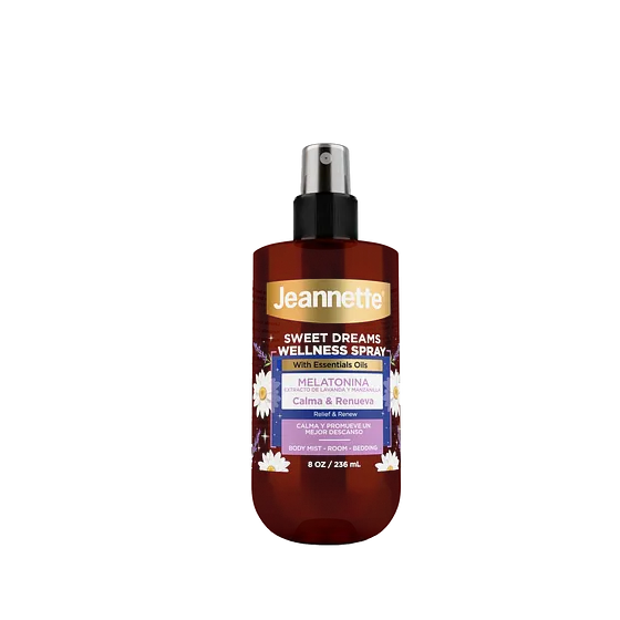 JEANNETTE SLEEP SPRAY MELATONINA & MANZ 8 OZ
