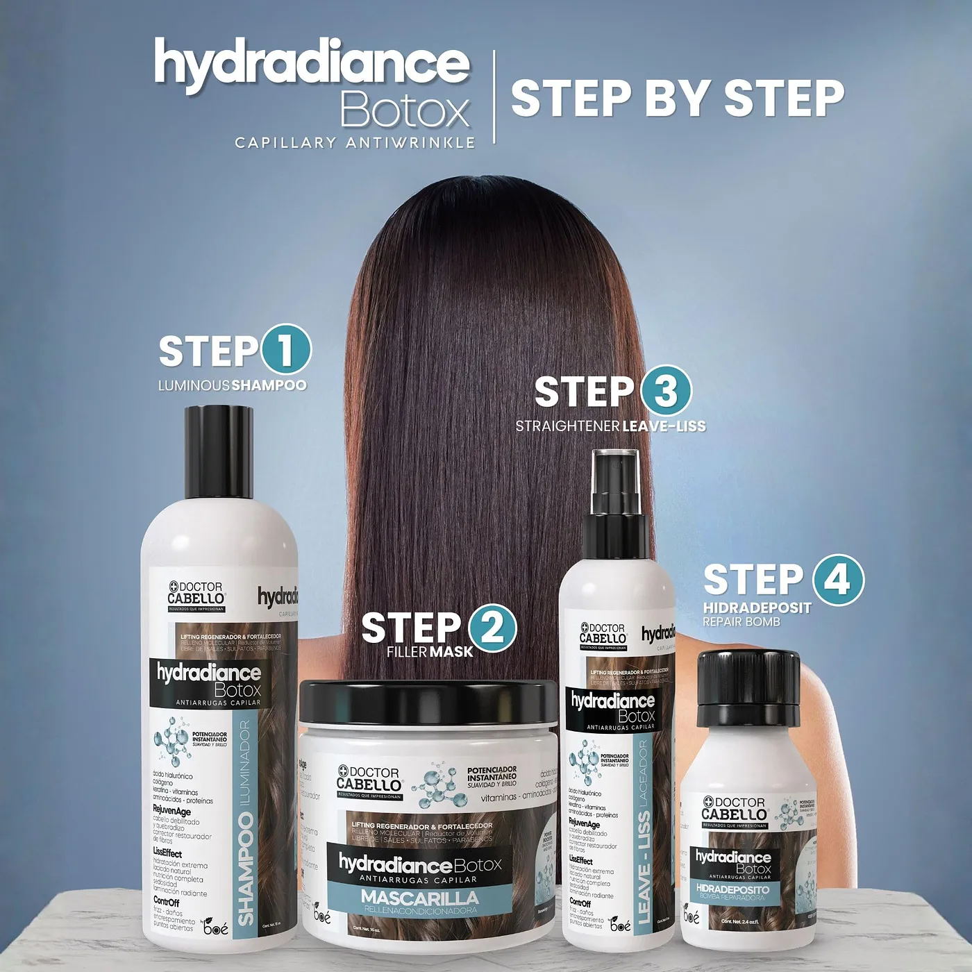 HYDRADIANCE BOTOX SHAMPOO 16 OZ