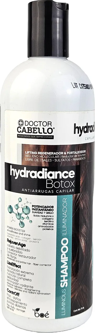 HYDRADIANCE BOTOX SHAMPOO 16 OZ