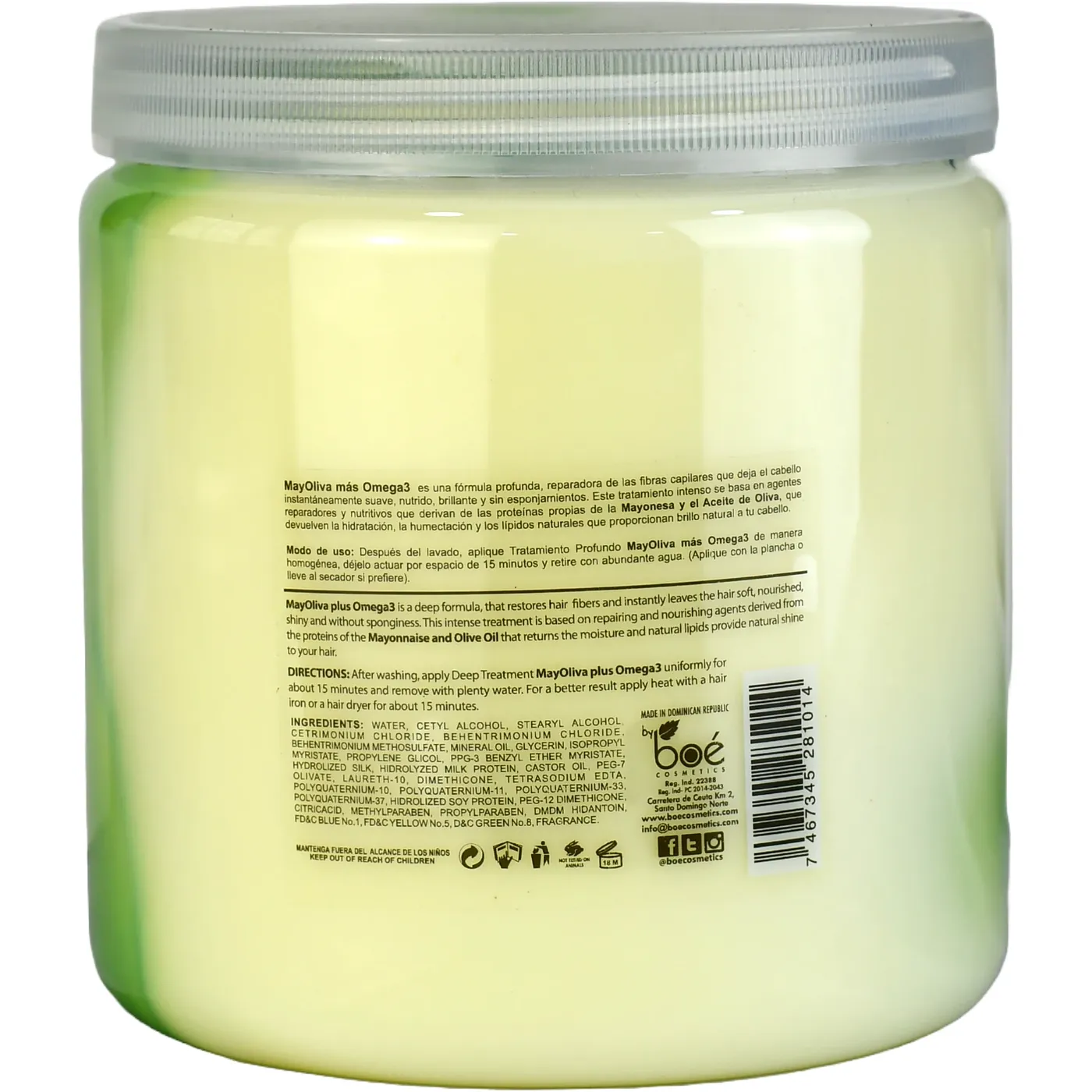 TRATAMIENTO MAYOLIVA BOE 36OZ