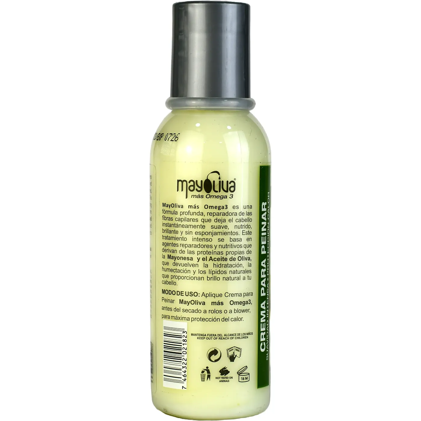 MAYOLIVA CREMA PEINAR BOE 4oz