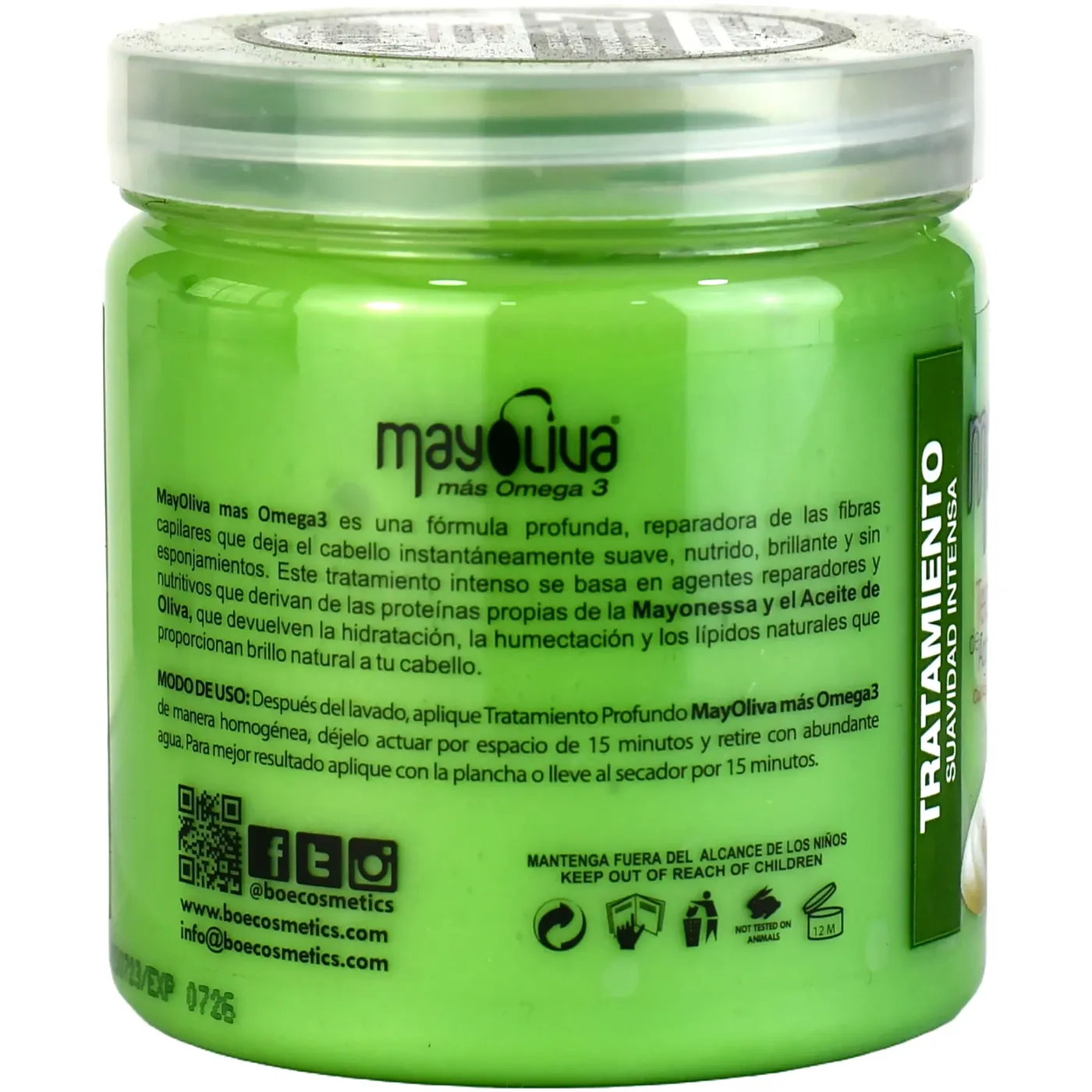 TRATAMIENTO MAYOLIVA BOE 8.5OZ