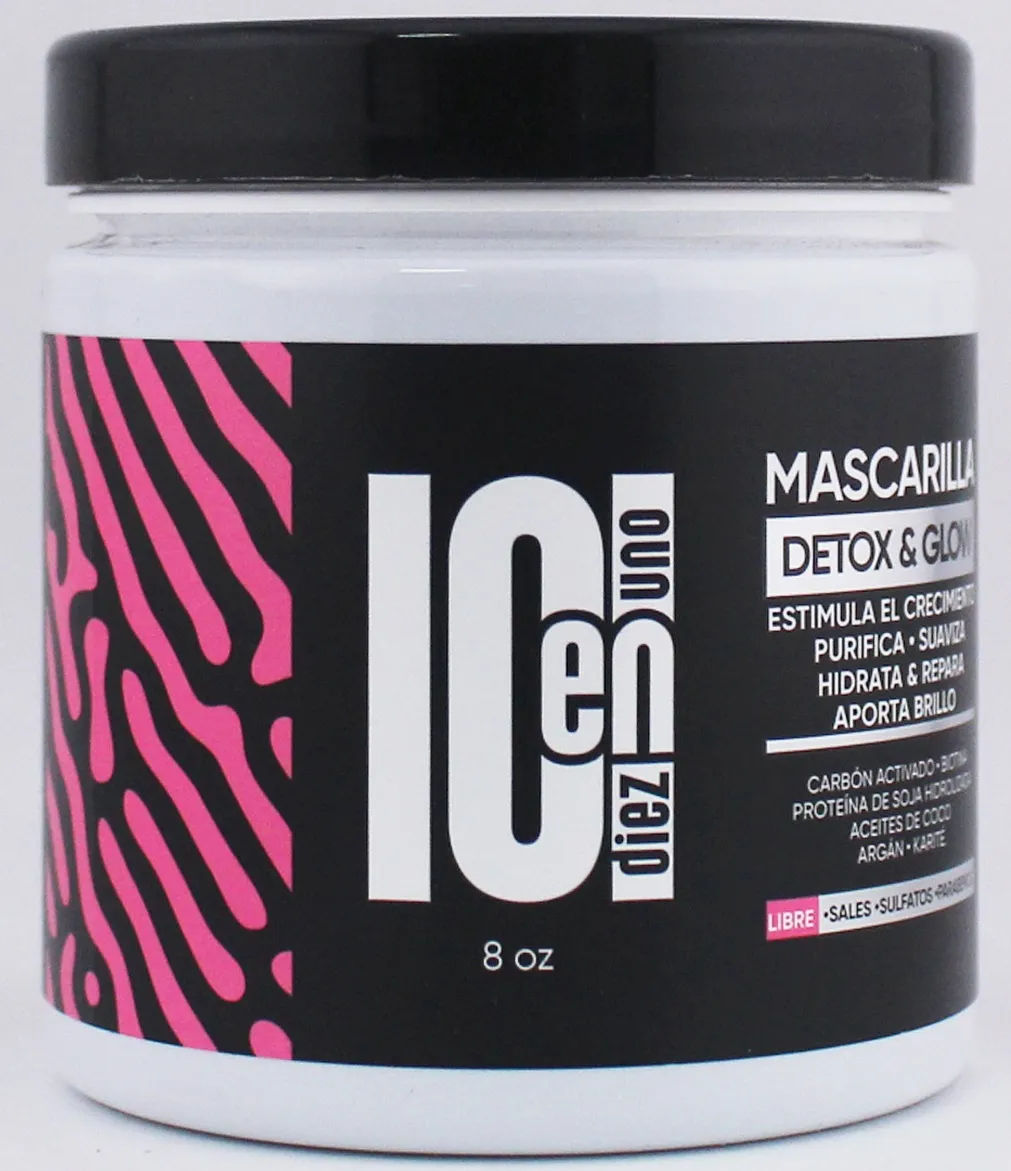 10N1 MASCARILLA DETOX GLOW 8oz