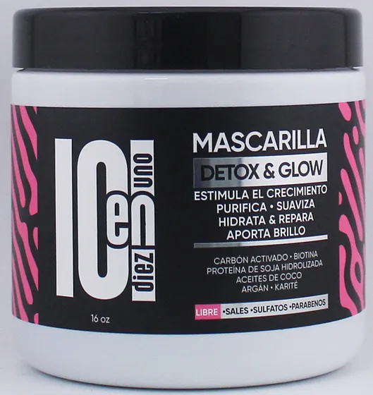 10N1 MASCARILLA DETOX GLOW 16oz