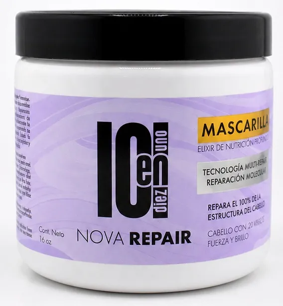 MASCARILLA 10 EN 1 NOVA REPAIR 16 OZ