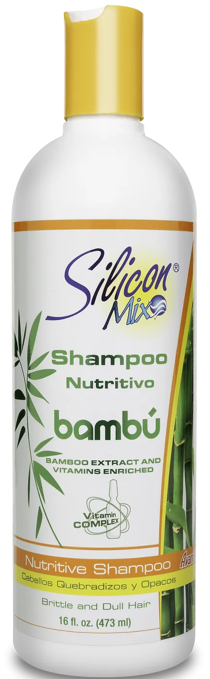 SHAMPOO SILICON MIX BAMBU 16oz