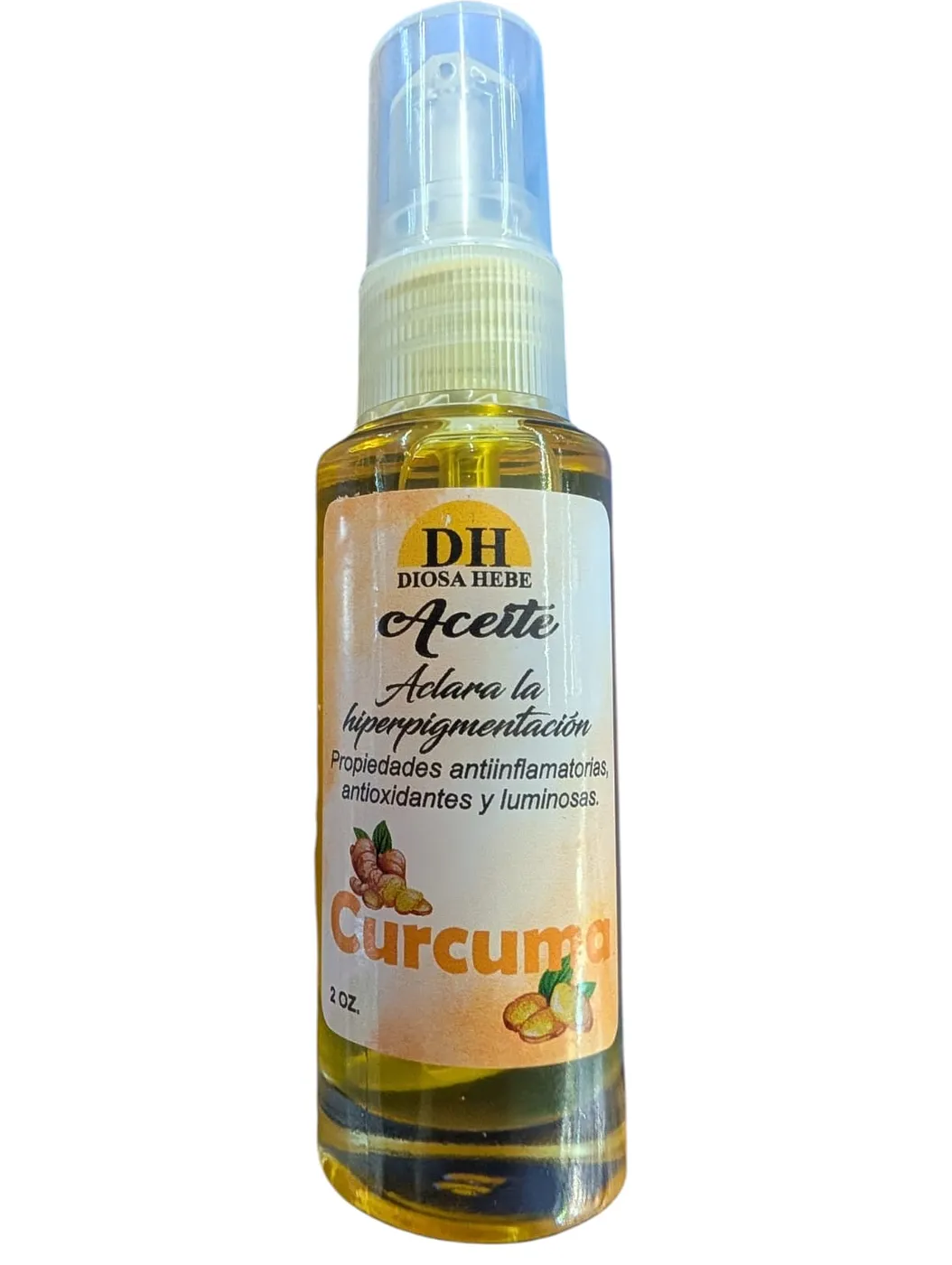 ACEITE DIOSA HEBE CURCUMA 2oz
