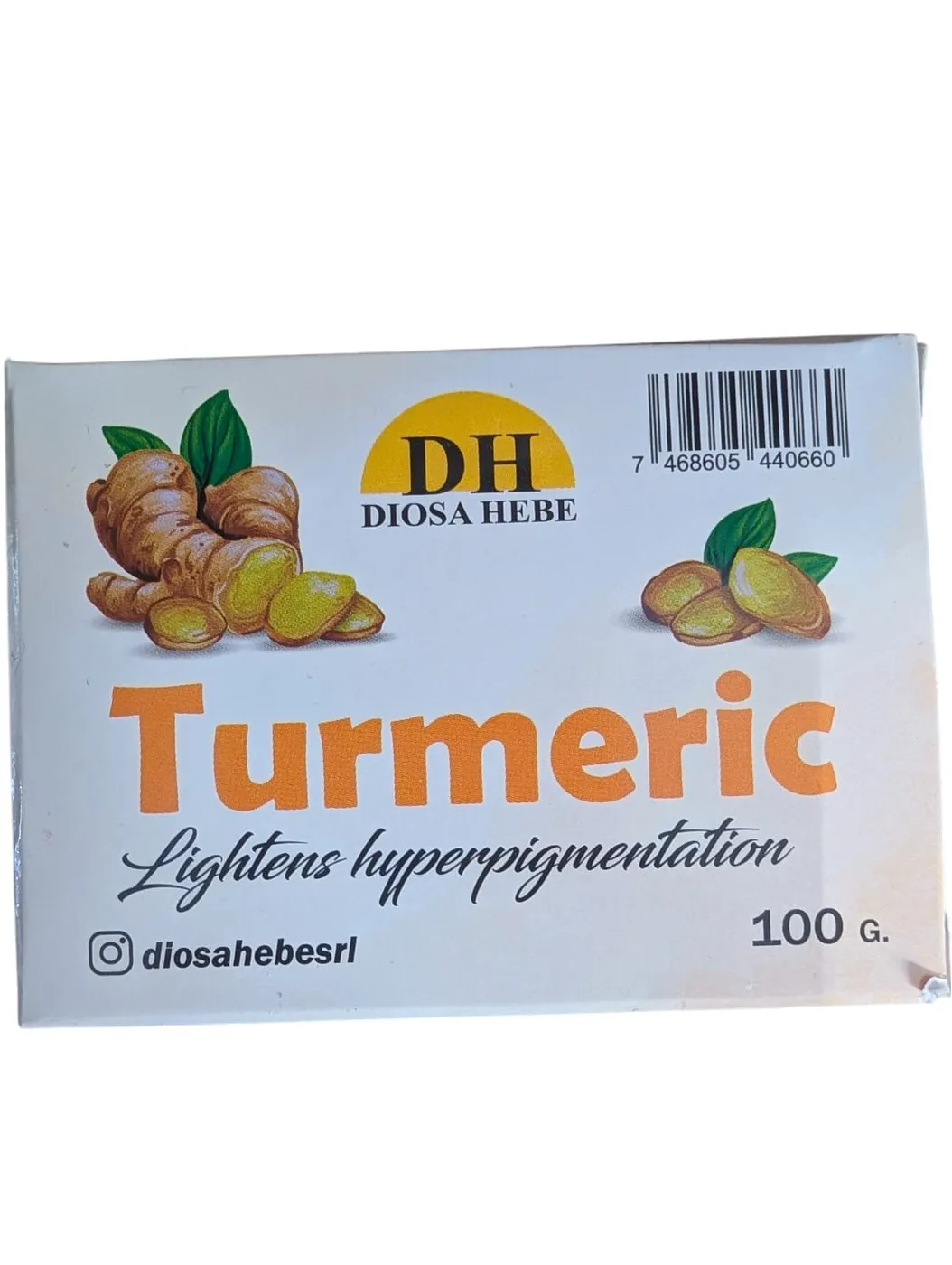 JAB DIOSA HEBE CURCUMA 100G