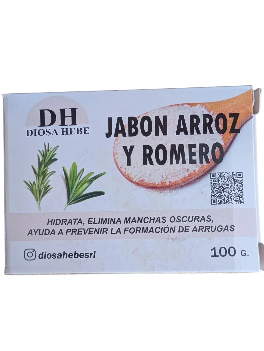 JAB DIOSA ARROZ Y ROMERO 100G