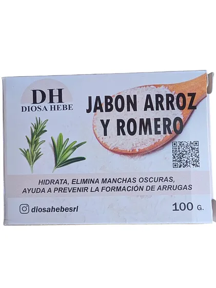 JAB DIOSA ARROZ Y ROMERO 100G