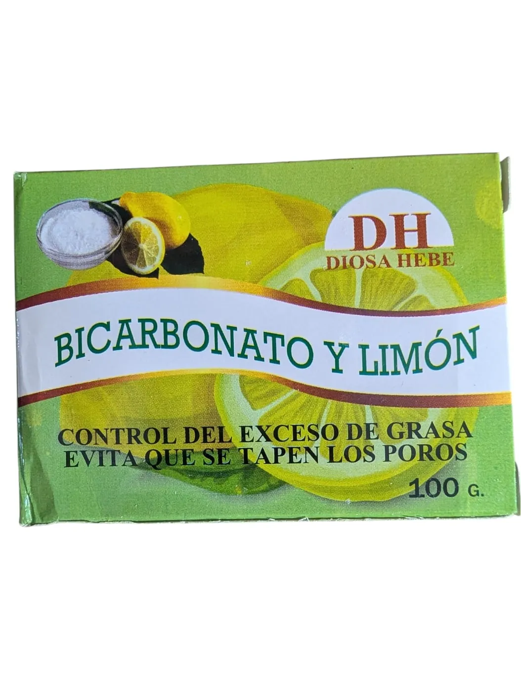 JAB DIOSA BICARBONATO Y LIMON 100G