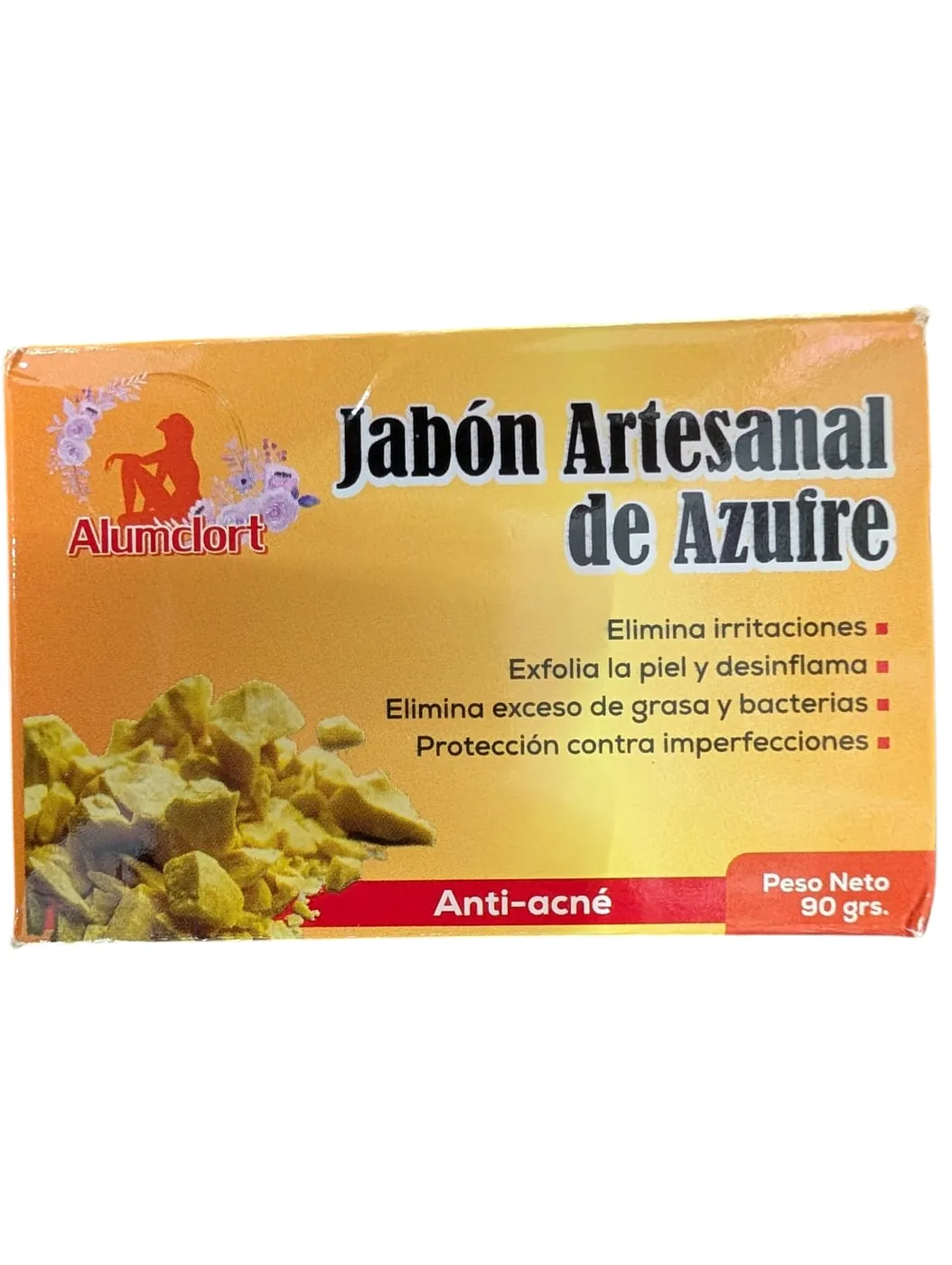 JAB AZUFRE ALUMCLORT 90GR