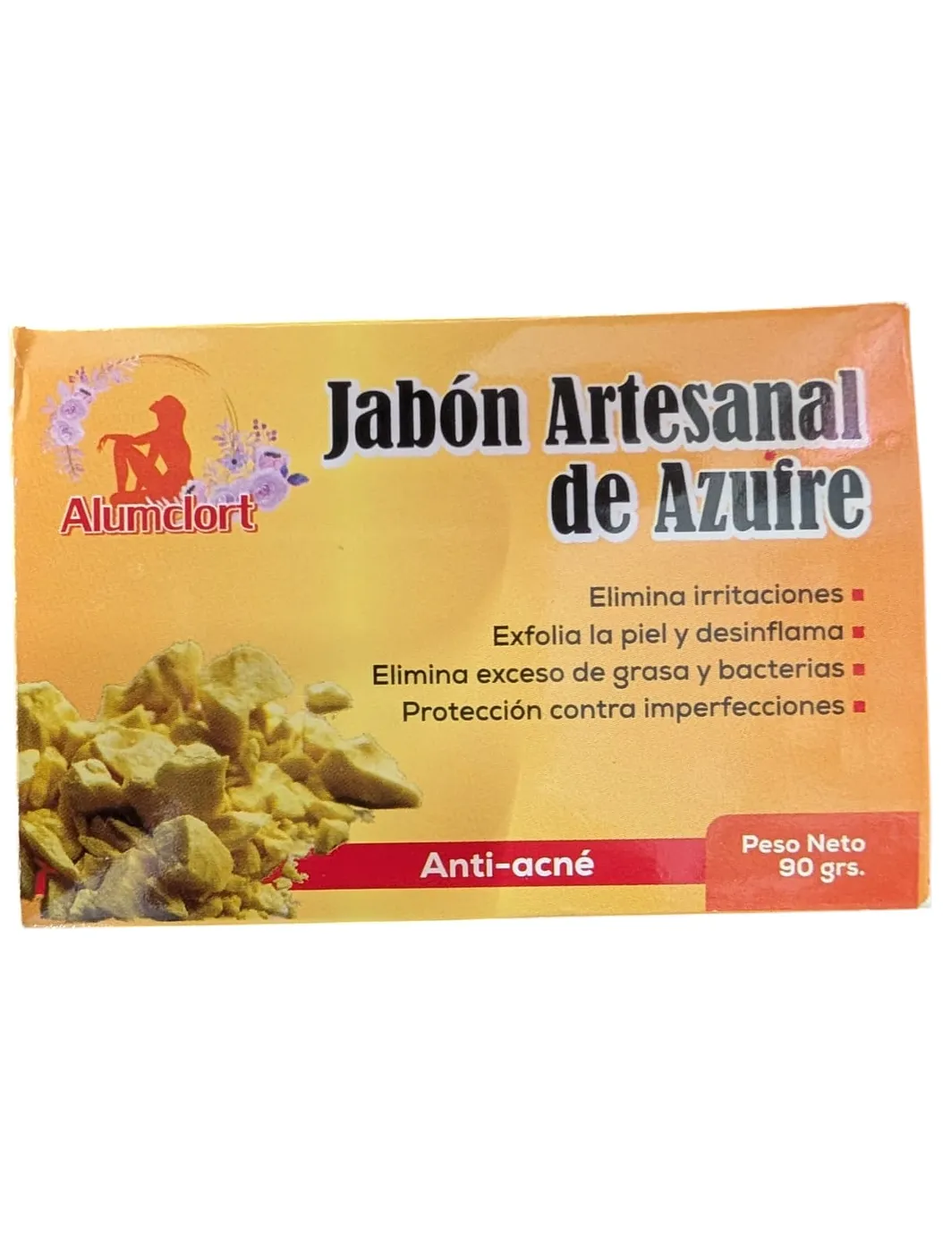 JAB AZUFRE ALUMCLORT 90GR