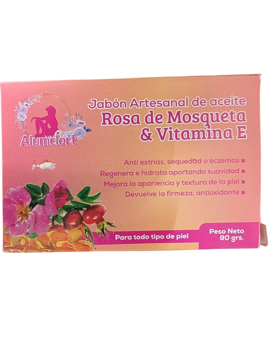 JAB VIT E MOSQUETA ALUMCLORT 90GR