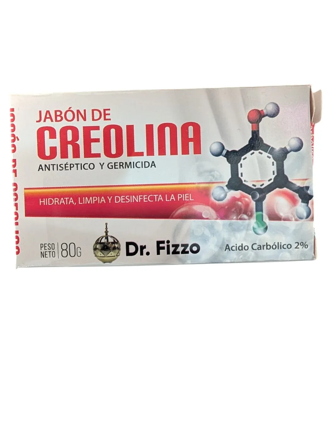 JABON DR FIZZO CREOLINA 2% 80g