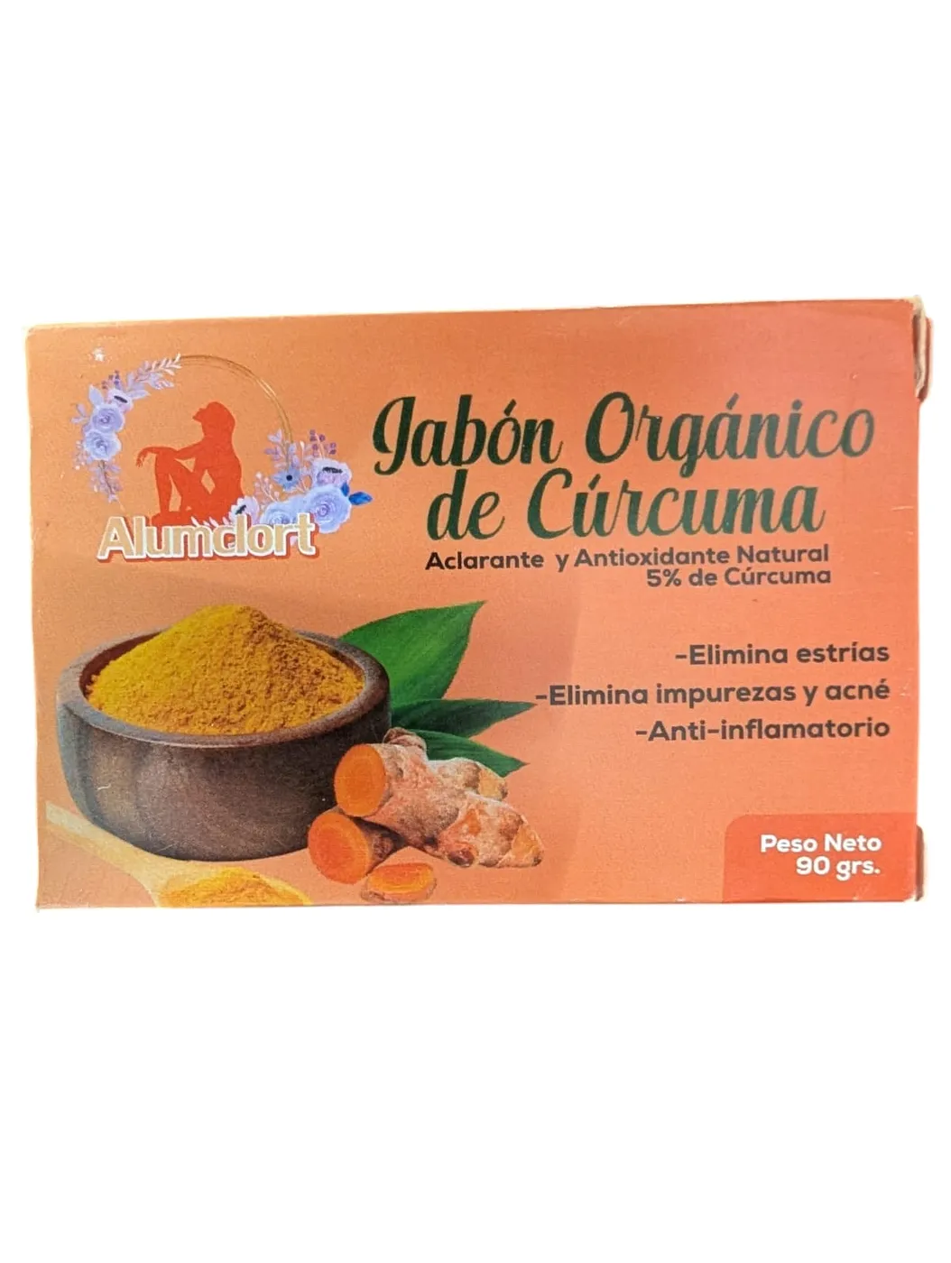 JAB ORG CURCUMA ALUCLORT 90gr