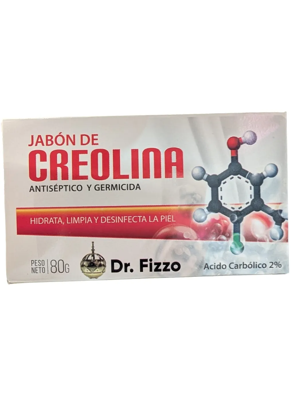 JABON DR FIZZO CREOLINA 2% 80g