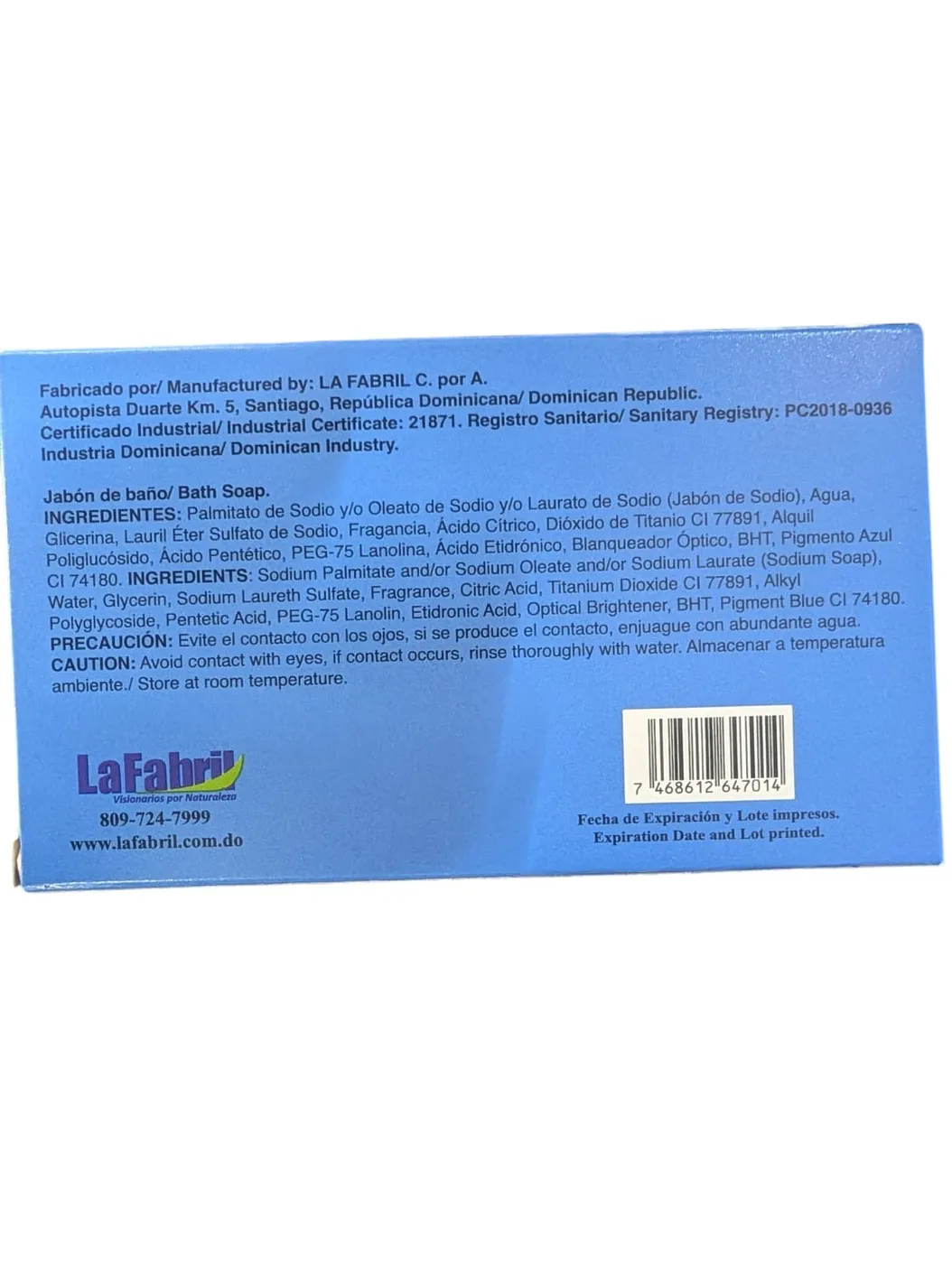 JABON PERLA ENERGIZANTE 125G