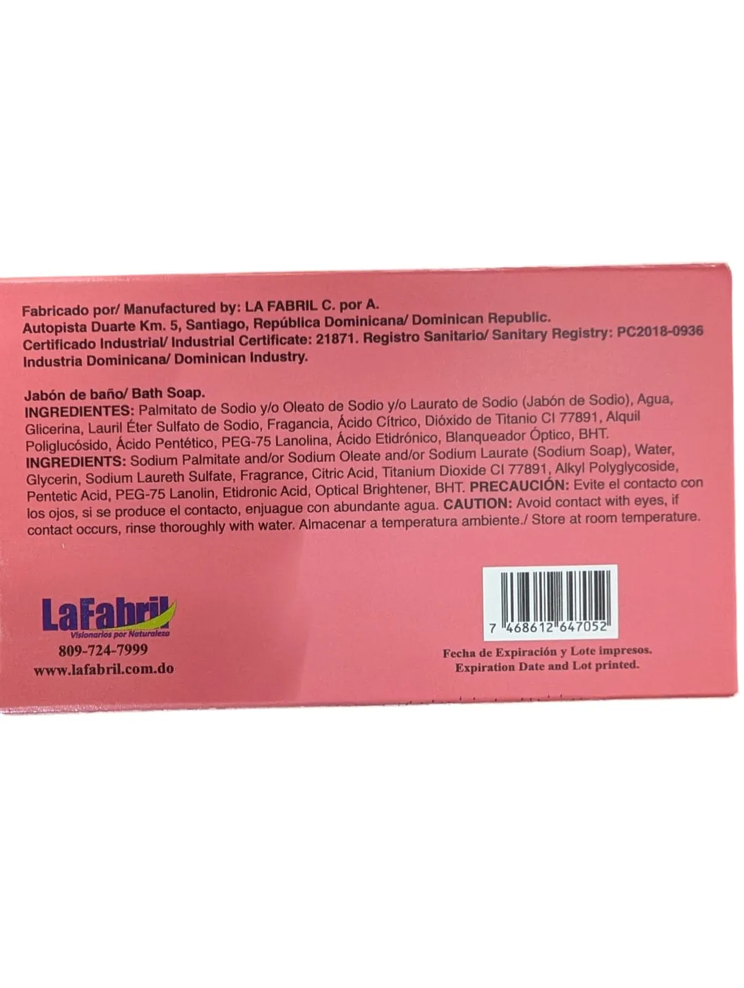 JABON PERLA HUMECTANTE 125G