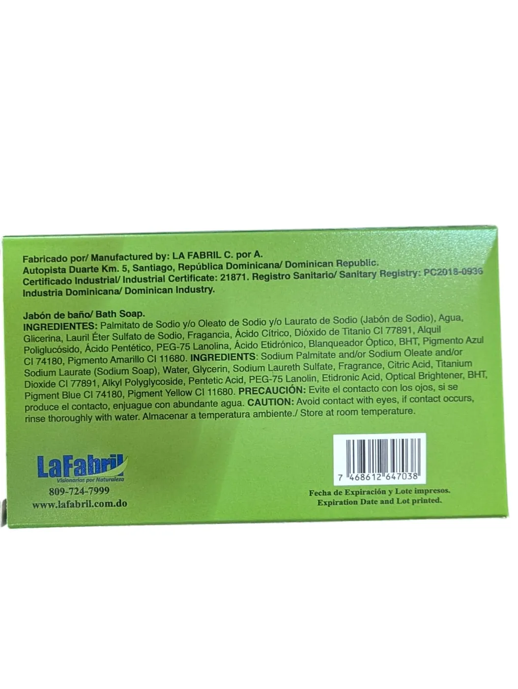 JABON PERLA FRESCURA 125G