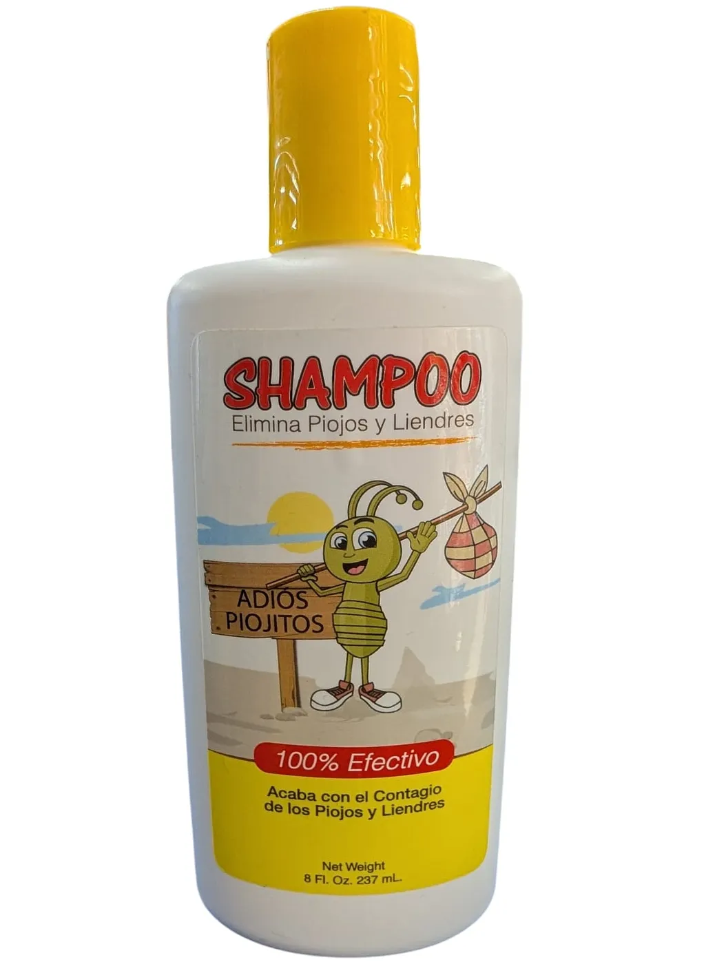 SHAMPOO ADIOS PIOJITOS 8OZ
