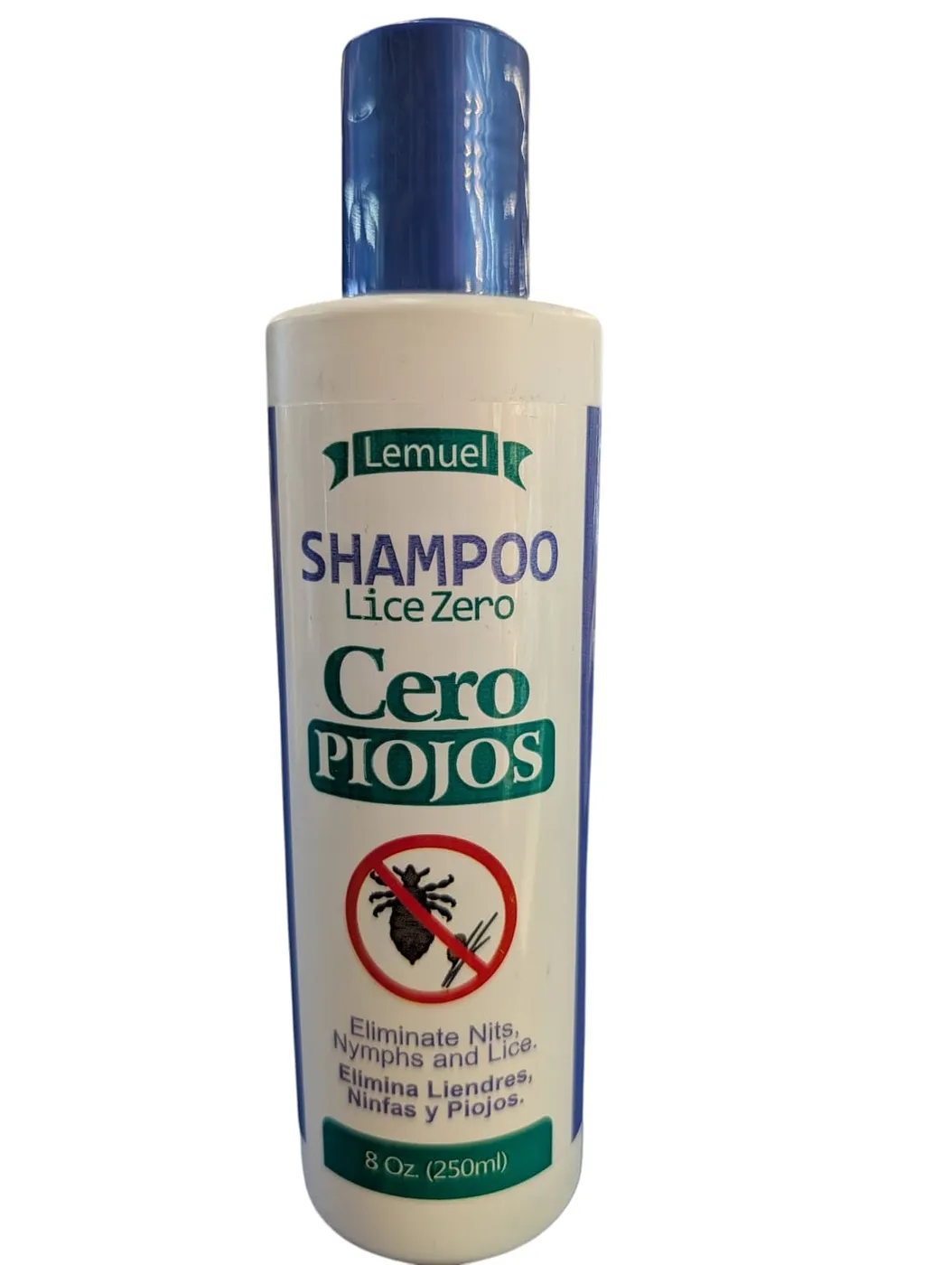 SHAMPOO CERO PIOJOS LEMUEL 8 OZ