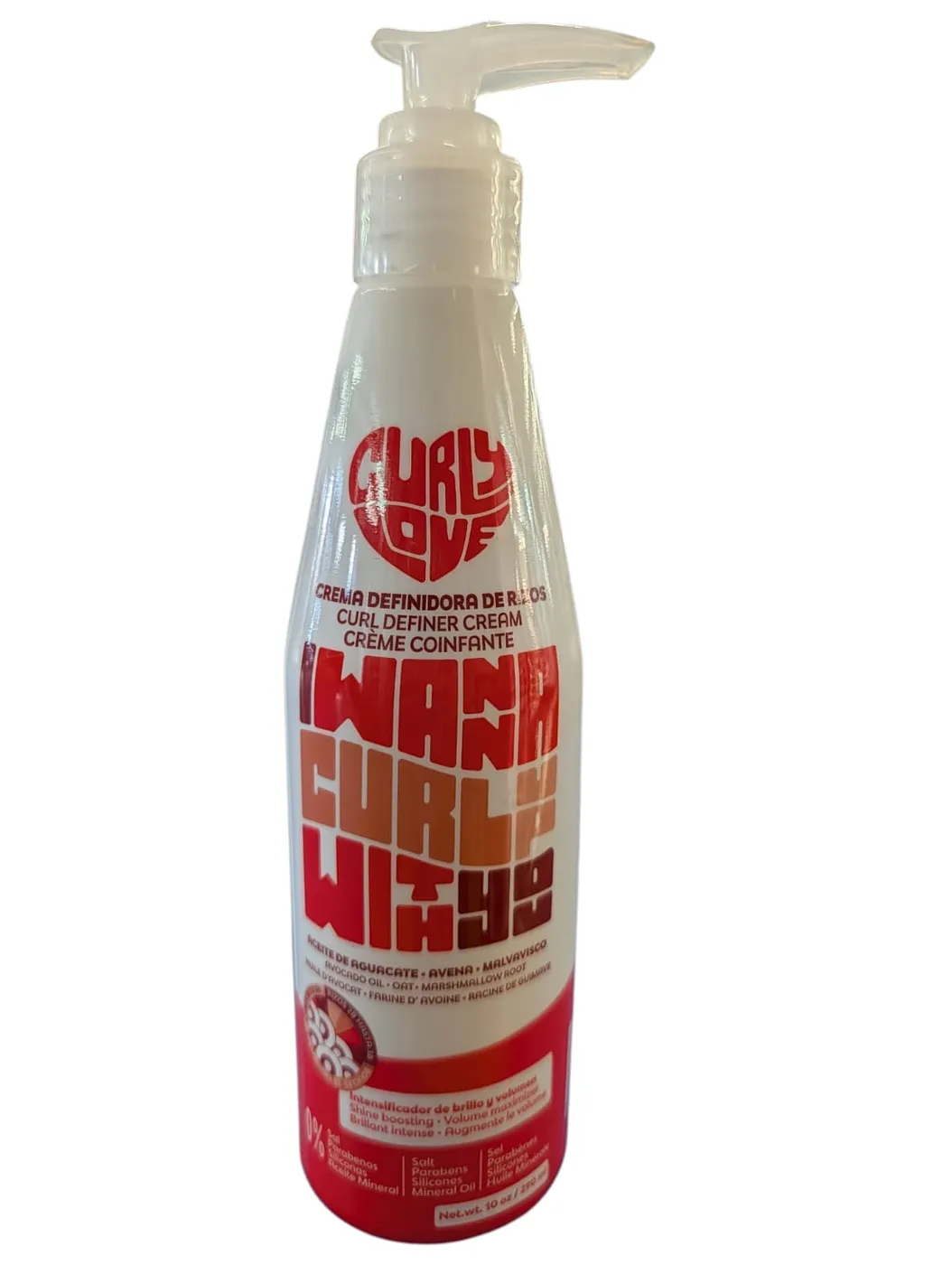 CREMA DEFINIDORA RIZOS CURLY LOVE 10 OZ